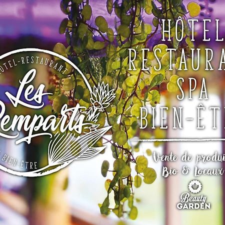 Logis Hotel Restaurant & Spa Les Remparts Салер Екстер'єр фото