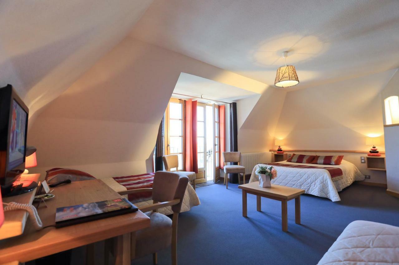 Logis Hotel Restaurant & Spa Les Remparts Салер Екстер'єр фото
